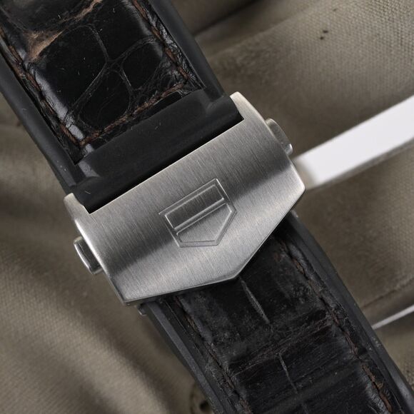 TAG Heuer Carrera CAR201U-0 Skeleton Brown Automatic 43mm Men's Watch - Picture 7 of 12